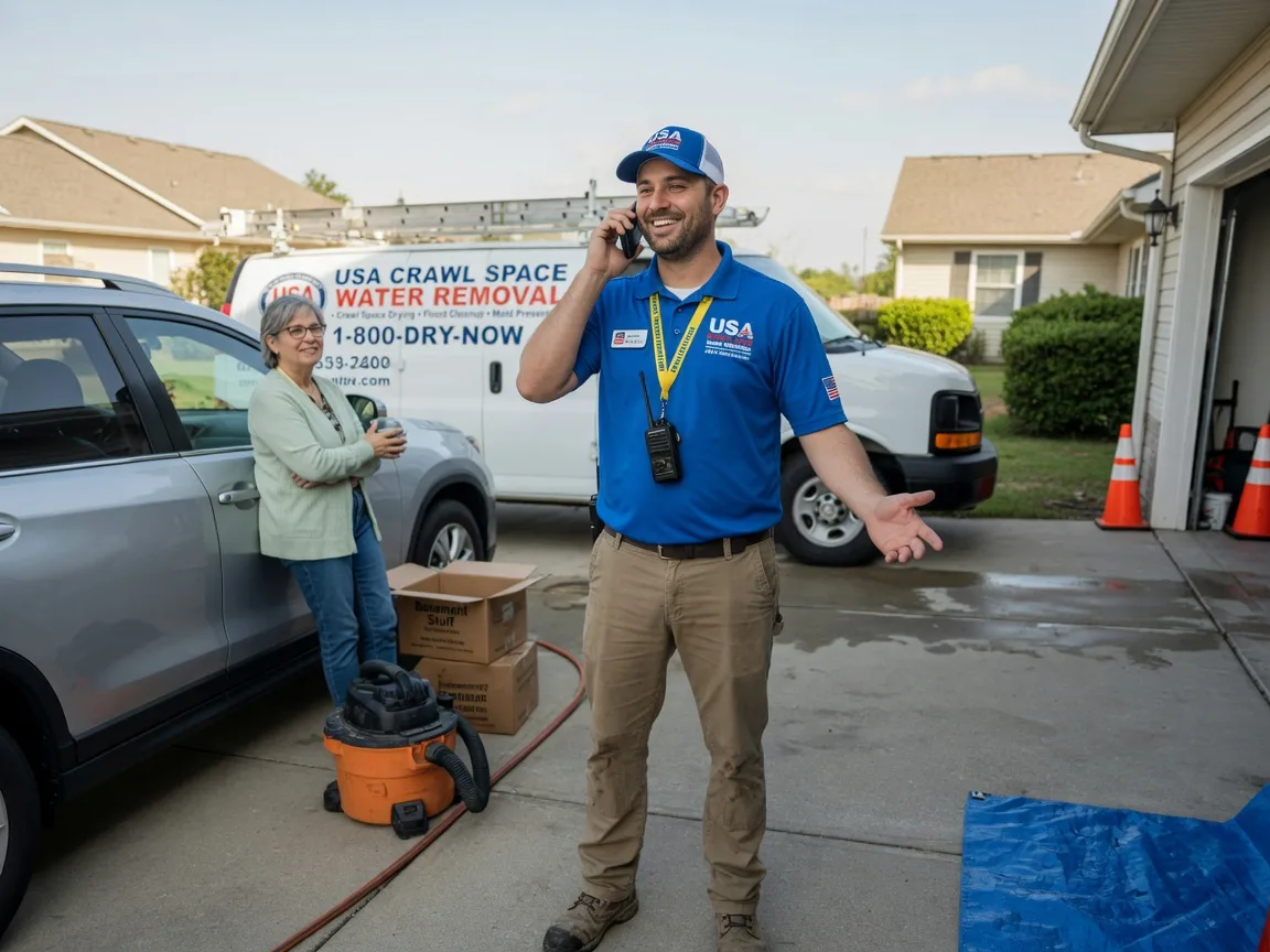 Crawl Space Water Removal Fayetteville, GA FAQs